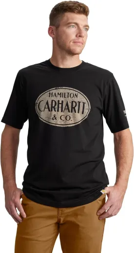 Carhartt Men's 106774 Relaxed Fit Lightweight Short-Sleeve Hamilton Graphic T-S