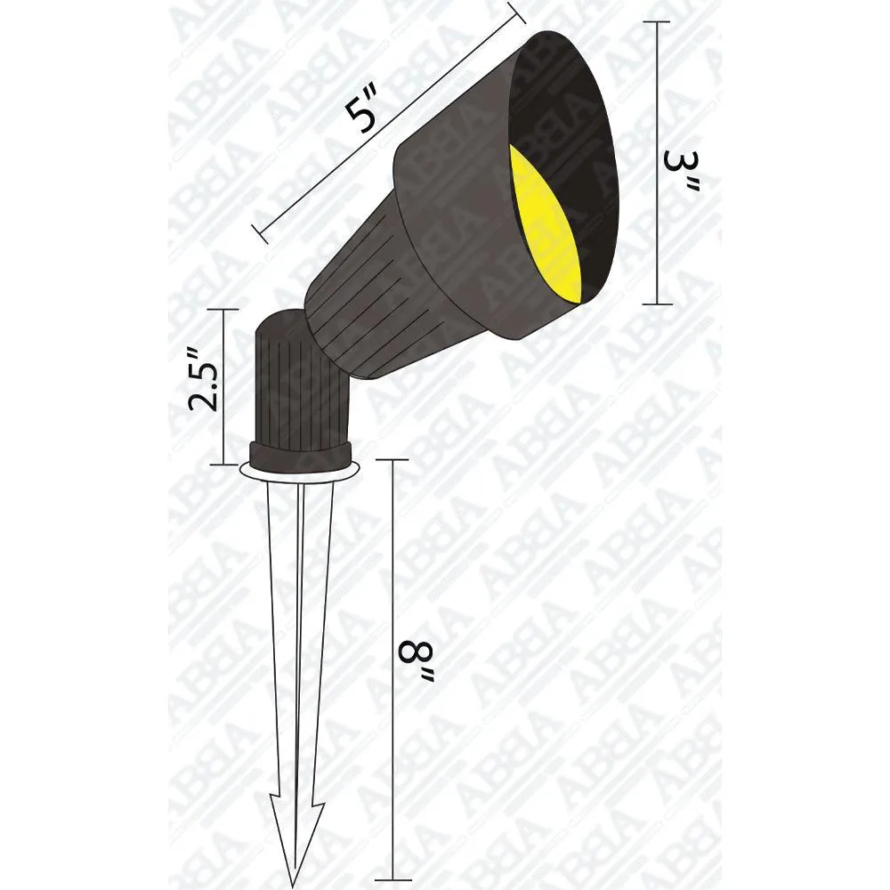 DL02 Spot Light Low Voltage Waterproof LED Directional Monopoint Lighting