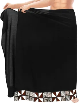 LA LEELA Men's Swimwear Cover Up Summer Pareo Sarong