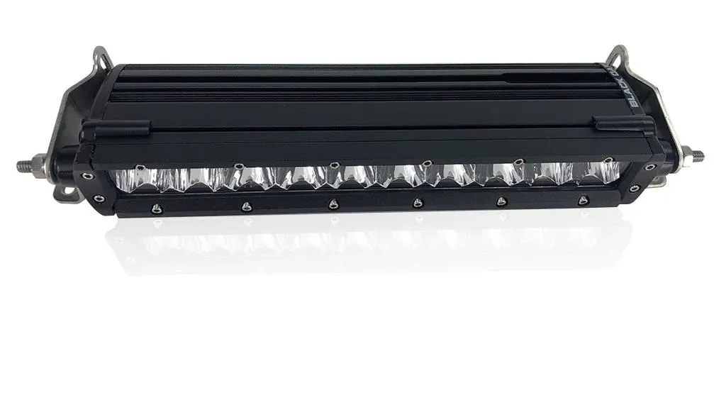 New - 10 Inch Single Row: Black Oak LED Pro Series 3.0 LED Light Bar - Combo, Spot, or Flood Optics (30w/50w)
