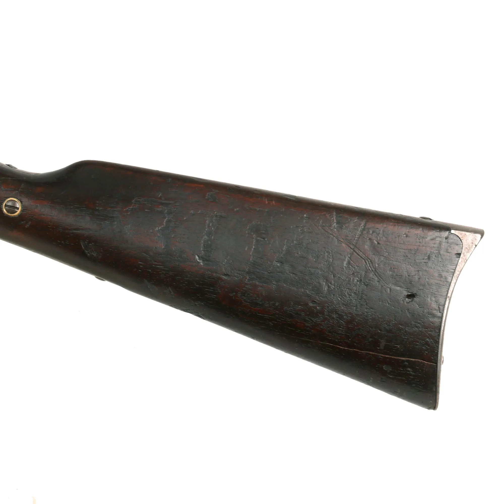 Original Rare U.S. Sharps Slant Breech Model 1852 Sporting Rifle with Heavy .40cal Octagon Barrel Serial 3190 - Only ≈600 Made