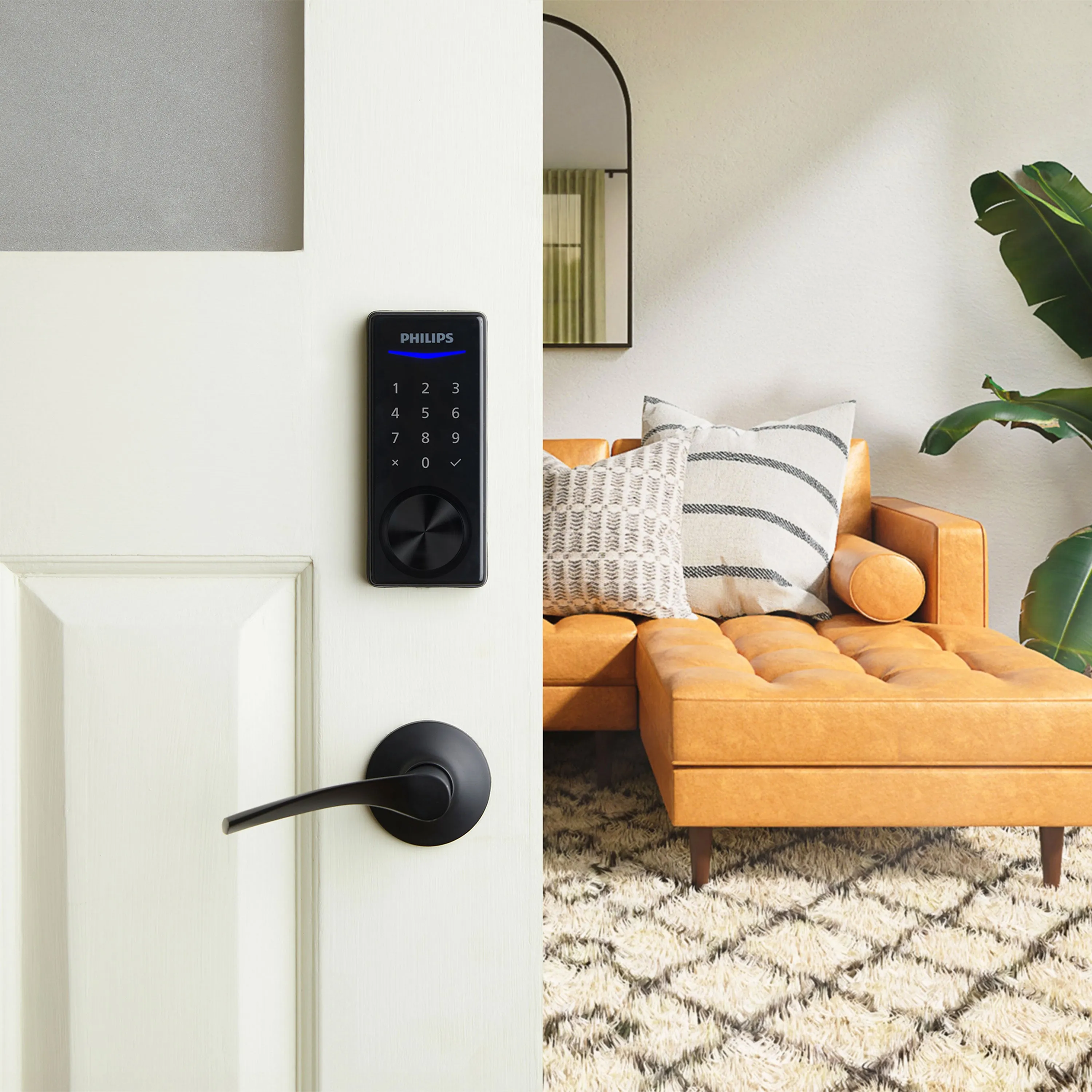 Philips 800 Series Z-Wave Long Range Door Lock DDL240X-15HZW