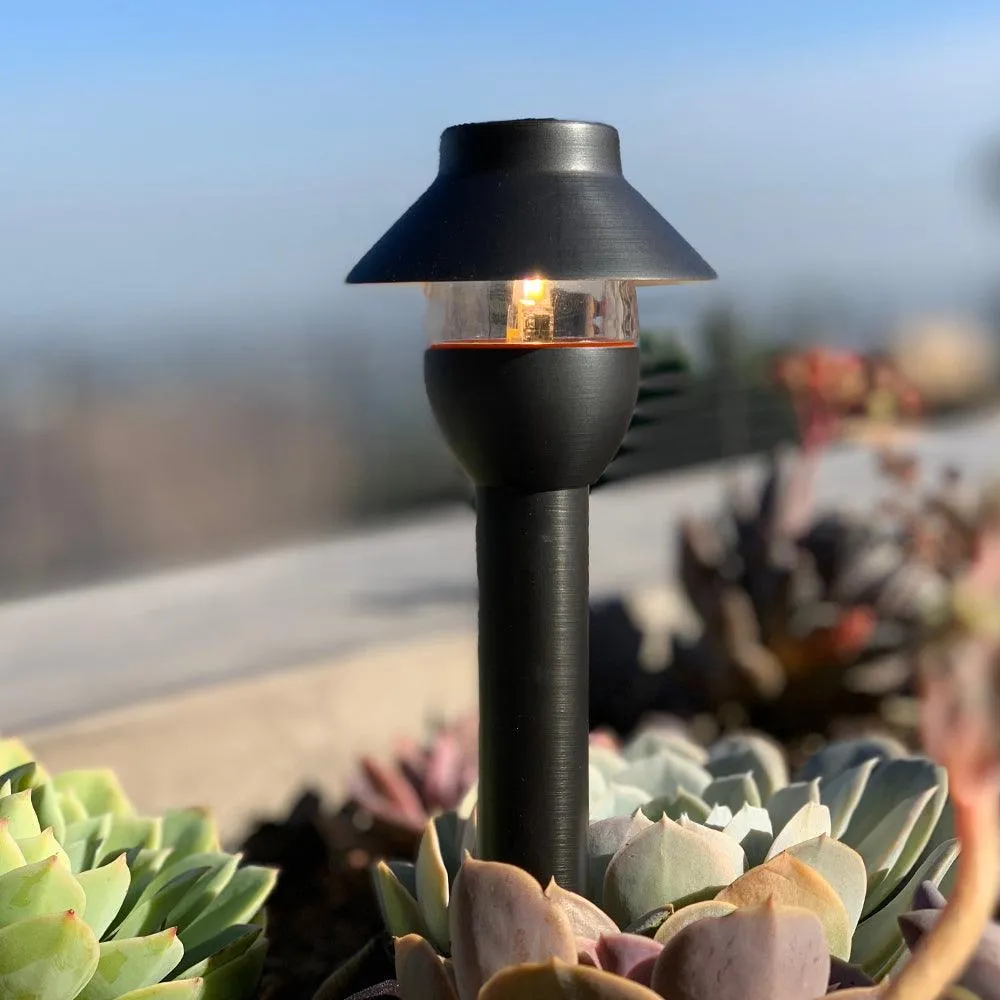PLB01 12V G4 Snub Low Voltage Heavy Duty Cast Brass Outdoor LED Path Light