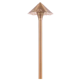 PLB12 Brass LED Low Voltage Pathway Outdoor Lighting Landscape Fixture
