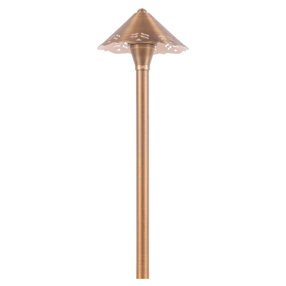 PLB12 Brass LED Low Voltage Pathway Outdoor Lighting Landscape Fixture
