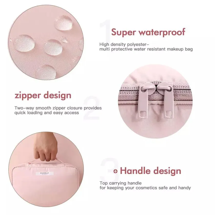 Portable Makeup Beauty Bag Multifunction Cosmetic Organizer Toiletry Tidy Bag