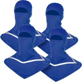 Seematn 4 Pcs Balaclava Sun Men Face Mask UV Protection with Reflective Strip for Construction Work Neck Covers Summer
