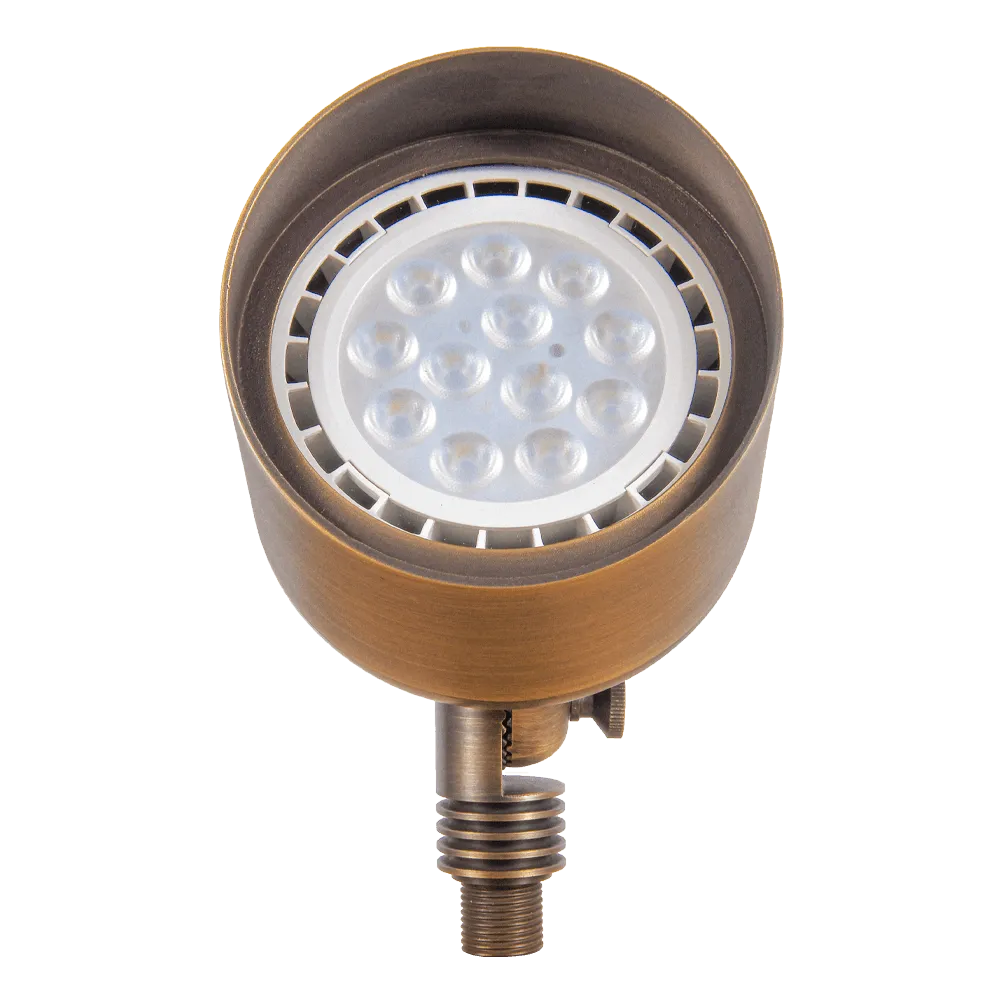SPB07 Brass PAR36 Outdoor Flood Light Low Voltage LED Landscape Lighting