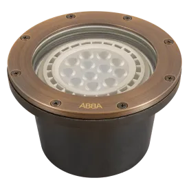 UNB08 Cast Brass Low Voltage Commercial PAR36 LED In-ground Light IP65 Waterproof