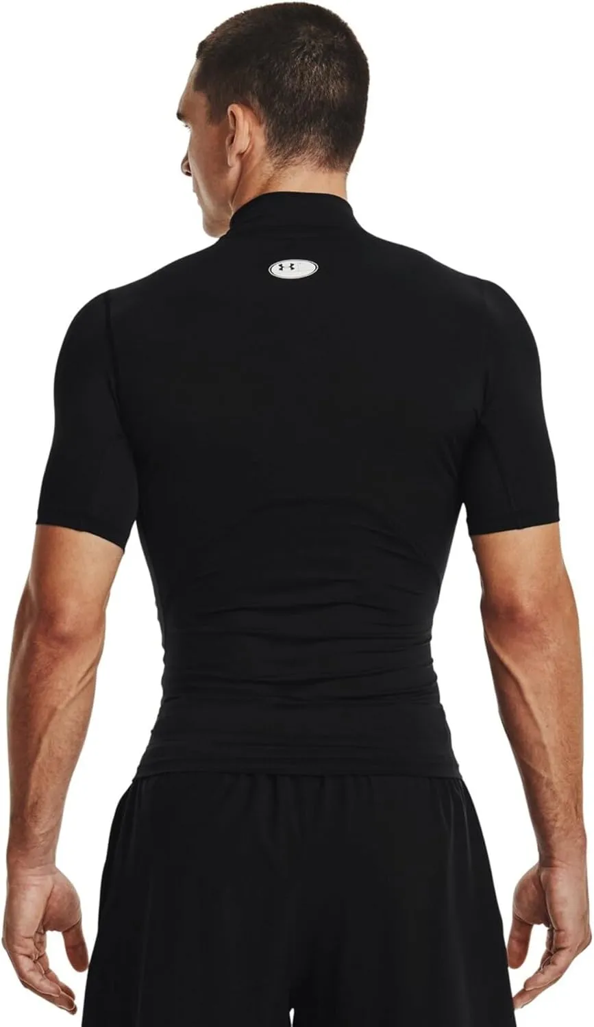 Under Armour Men's HeatGear Comp Mock Short Sleeve T-Shirt